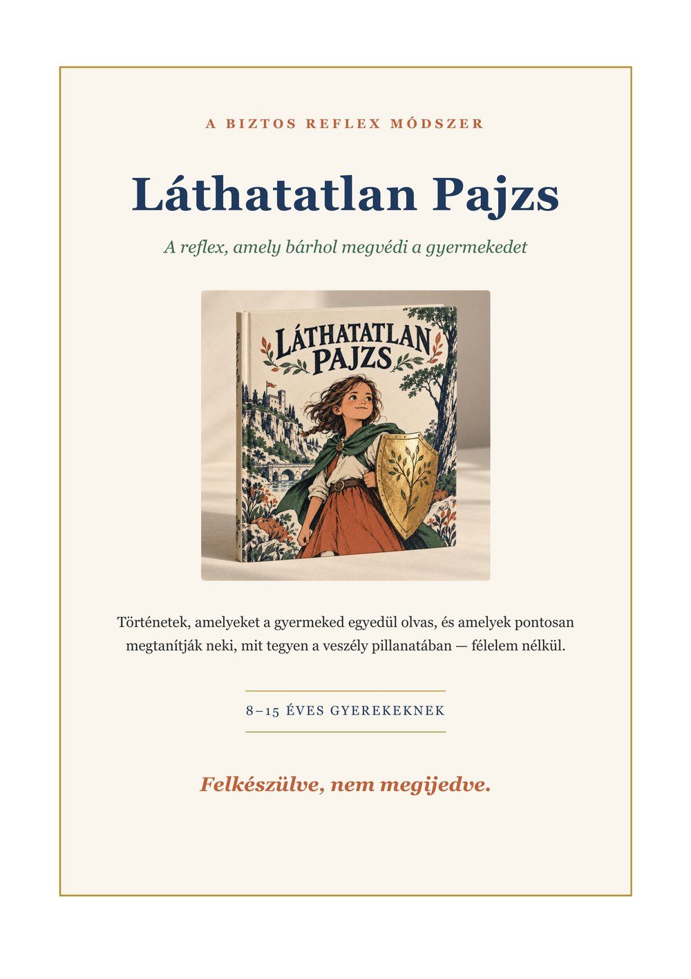 A Láthatatlan Pajzs könyv borítója